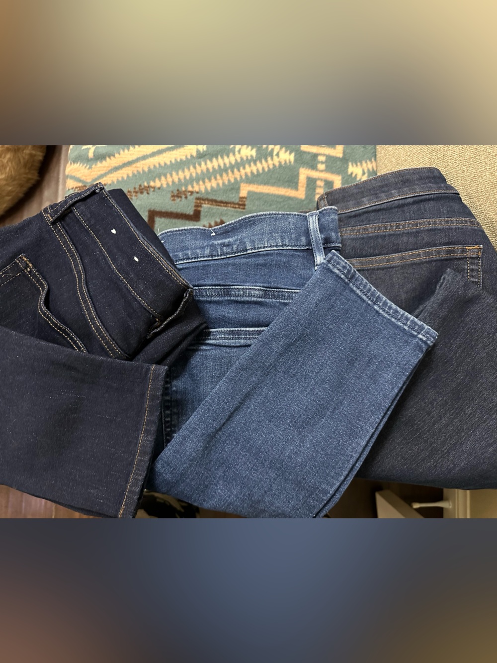 3 Loft 1 Curvy Straight womens Jeans - and 2 skinny jeans